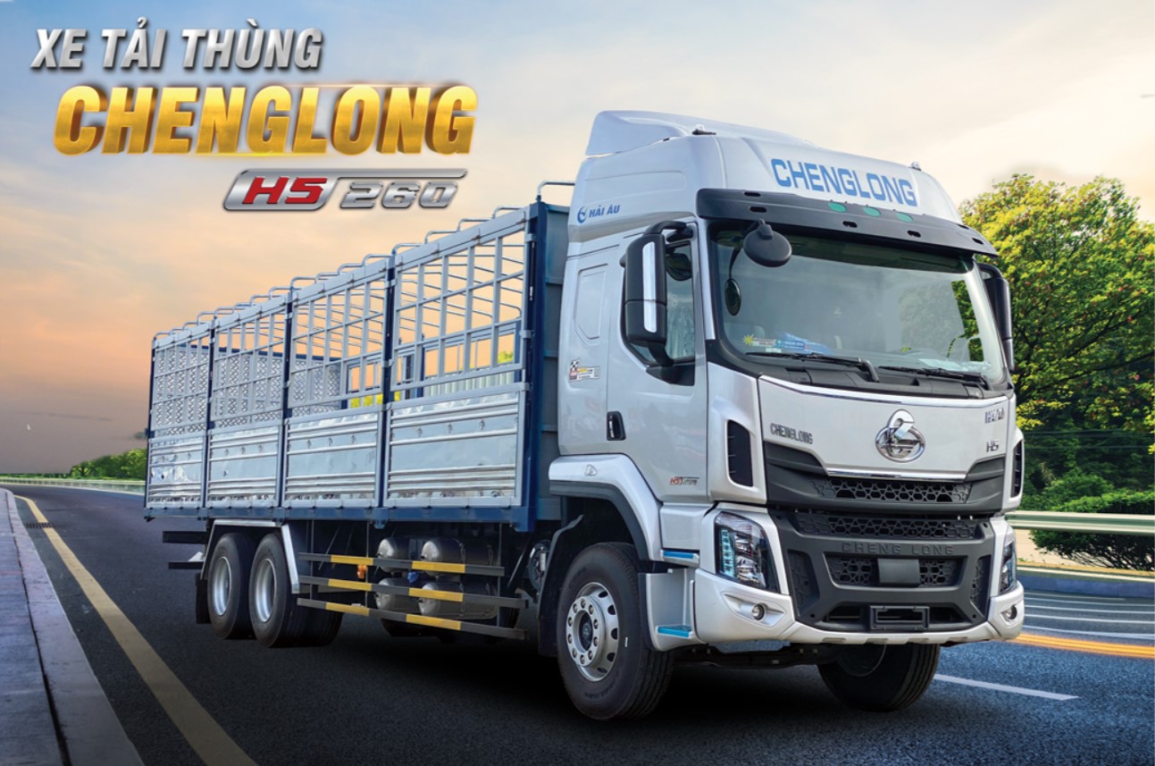 XE TẢI THÙNG CHENGLONG H5 6X2R 260HP - THÙNG DÀI