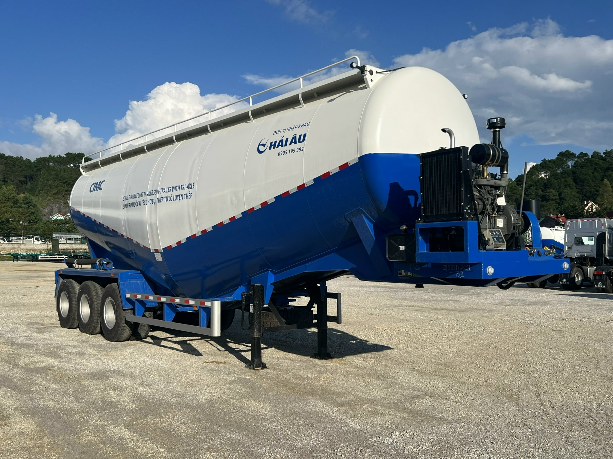 Mooc Xitec Chở Bụi Thép 47 Khối CIMC - Ảnh 2