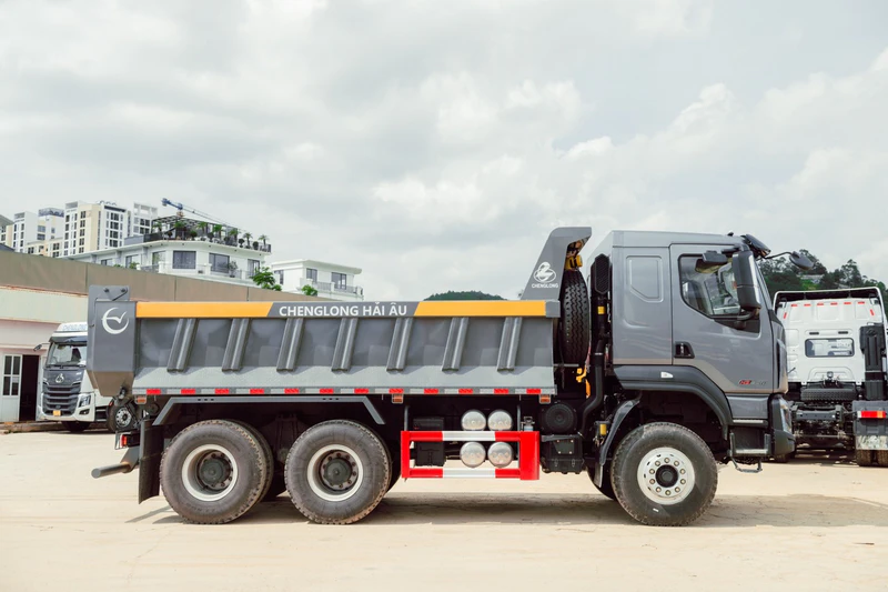 Xe Tải Ben 3 Chân Chenglong 350HP Cầu dầu - Ảnh 7