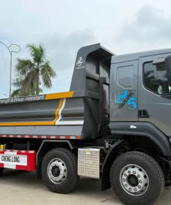 Xe Tải Ben 4 Chân Động Cơ 360HP Chenglong Cầu Láp Thùng U