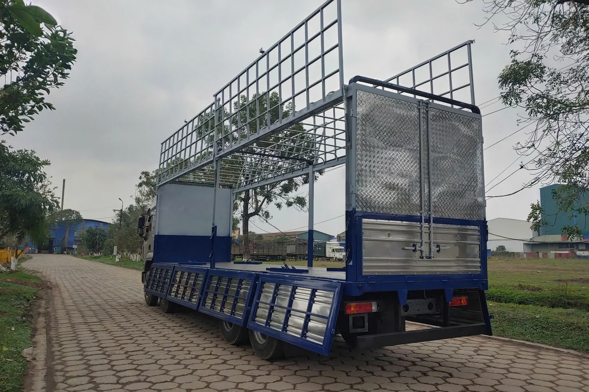 XE TAI THUNG NẶNG 8X4 290HP THÙNG TRU RUT 290HP CHENGLONG