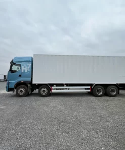 Xe Tai Thung Nang 8X4 360Hp Thung Kin 3 Cua Hong Chenglong