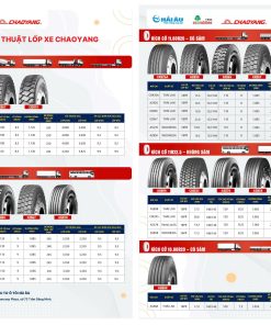 LỐP XE TẢI NẶNG CHAOYANG CHÍNH HÃNG